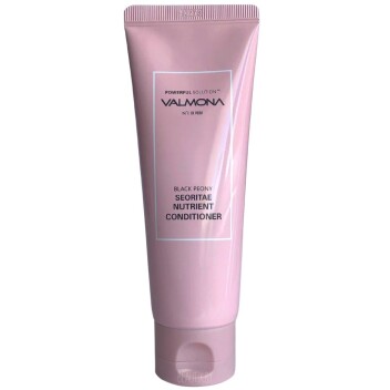 [VALMONA] Кондиционер ЧЕРНЫЙ ПИОН/БОБЫ Black Peony Seoritae Nutrient Conditioner,100 мл