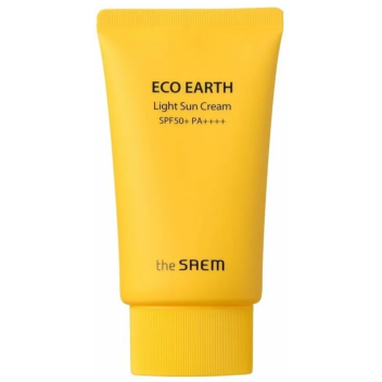 [THE SAEM] Солнцезащитный легкий крем Eco Earth Light Sun Cream SPF50+ PA++++, 50 гр