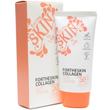 [FOR THE SKIN BY LAB] Солнцезащитный крем с коллагеном COLLAGEN SUN CREAM SPF50+ PA+++, 70 мл