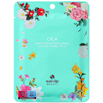[EYENLIP] Маска на тканевой основе с экстрактом центеллы азиатской Moisture Essence Mask Cica, 25 мл