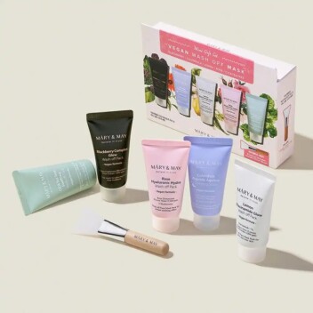 [MARY & MAY] Набор масок для лица Vegan Wash off Mask Mini Gift Set (5 масок + спатула)