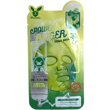 [ELIZAVECCA] Тканевая маска для лица ЦЕНТЕЛЛА Centella Asiatica Deep Power Ringer Mask Pack, 23 мл