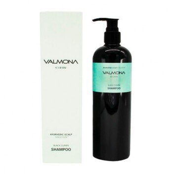 [VALMONA] Шампунь для волос АЮРВЕДА Ayurvedic Scalp Solution Black Cumin Shampoo, 480 мл