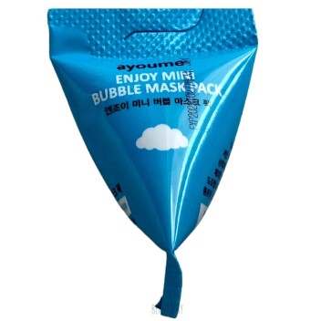 [AYOUME] Пузырьковая очищающая маска пирамидка Enjoy mini Bubble mask pack, 3 г
