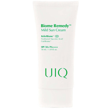 [UIQ] Солнцезащитный крем для чувствительной кожи Biome Remedy Mild Sun Cream Physical Sunscreen SPF50+ PA++++, 50 мл
