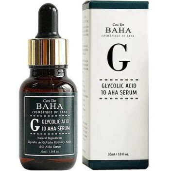 [COS DE BAHA] Сыворотка с гликолевой кислотой G Glycolic Acid 10 AHA Serum, 30 мл