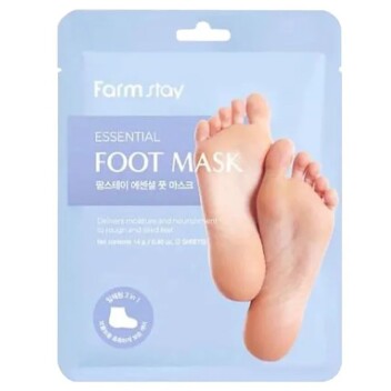 [FARM STAY] Маска-носочки для ног Essential Foot Mask, 14 гр