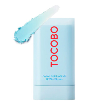 [TOCOBO] Стик для лица солнцезащитный увлажняющий Cotton Soft Sun Stick SPF50+ PA++++, 19 гр