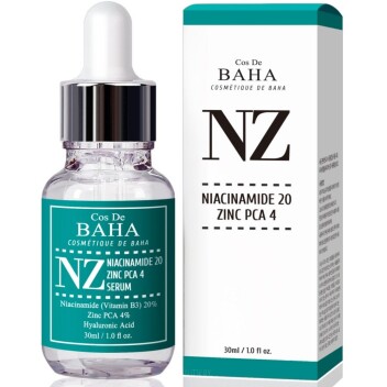 [COS DE BAHA] Сыворотка с ниацинамидом и цинком NZ Niacinamide 20 Zinc PCA 4 Serum, 30 мл