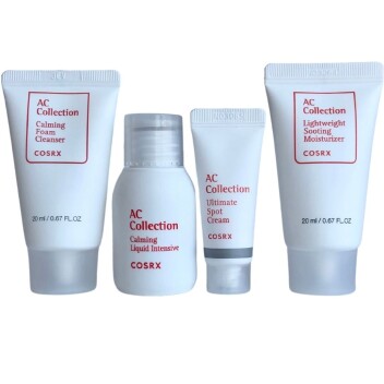 [COSRX] Набор миниатюр для проблемной кожи лица AC Collection Trail Kit  Oily Skin Intensive 1.0, 20 мл, 30 мл, 5 гр, 20 мл