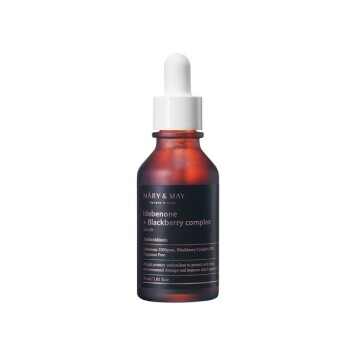 [MARY & MAY] Антиоксидантная сыворотка Idebenone + Blackberry Complex Serum, 30 мл
