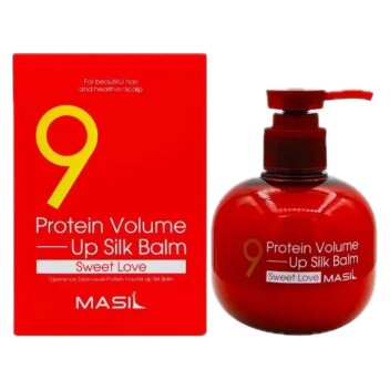 [MASIL] Бальзам для волос 9 PROTEIN VOLUME UP SILK BALM (SWEET LOVE), 180 мл