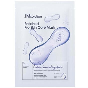 [JMSOLUTION] Тканевая маска восстанавливающая с комплексом ферментов ENRICHED PRO SKIN CORE MASK, 30 мл