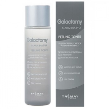 [TRIMAY] Тонер с галактомисисом и кислотами Galactomy & AHA-BHA-PHA Peeling Toner, 210 мл