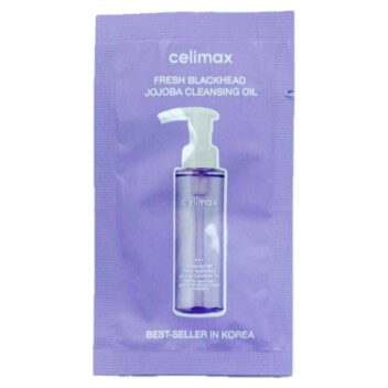 [CELIMAX] Масло гидрофильное от черных точек с маслом жожоба Derma Nature Fresh Blackhead Jojoba Cleansing Oil_Sachet, 3 мл