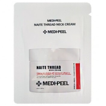 [MEDI-PEEL] Подтягивающий крем для шеи с пептидным комплексом (пробник) NAITE THREAD NECK CREAM SAMPLE, 1,5 мл