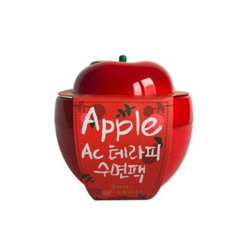 [URBAN DOLLKISS] Маска ночная для проблемной кожи яблоко Baviphat Apple AC Therapy Sleeping Pack, 100 мл
