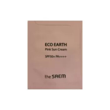 [THE SAEM] Крем солнцезащитный пробник (пробник) Eco Earth Pink Sun Cream, 1,5 мл