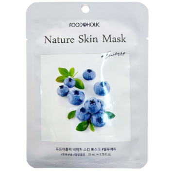 [FOODAHOLIC] Маска тканевая для лица BlueBerry Nature Skin Mask, 23 мл