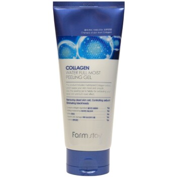 [FARM STAY] Пилинг отшелушивающий с коллагеном Collagen Water Full Moist Peeling Gel, 180 мл
