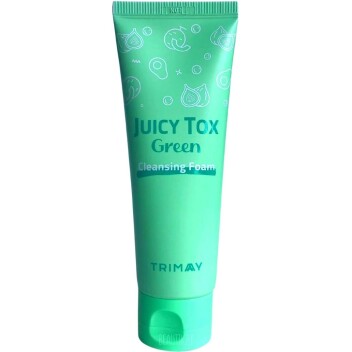 [TRIMAY] Пенка для умывания Juicy Tox Green Cleansing Foam, 120 мл