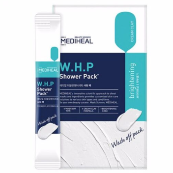MEDIHEAL Очищающая маска для лица W.H.P Shower Brightening Pack, 4 мл