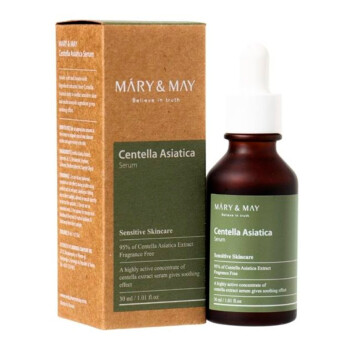 [MARY & MAY] Успокаивающая сыворотка с центеллой Centella Asiatica Serum, 30 мл