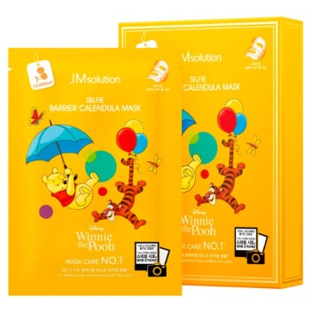[JMSOLUTION] Тканевая маска с экстрактом календулы Disney Selfie Barrier Calendula Mask, 30 мл