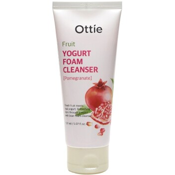 [OTTIE] Фруктовая йогуртовая пенка для очищения гранат Fruits Yogurt foam Cleanser от Ottie, 150 мл