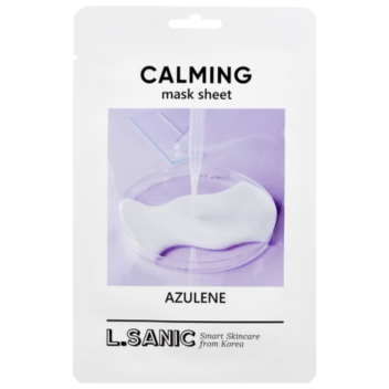 [L.SANIC] Маска тканевая успокаивающая с азуленом Azulene Calming Mask Sheet, 25 мл