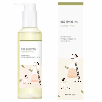 [ROUND LAB] Питательное гидрофильное масло с чёрной соей Soybean Cleansing Oil, 200 мл