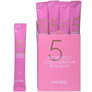 [MASIL] Шампунь для окрашенных волос (пробник) 5 PROBIOTICS COLOR RADIANCE SHAMPOO STICK POUCH, 8 мл