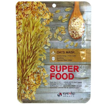 [EYENLIP] Маска для лица тканевая с экстрактом овса SUPER FOOD OATS MASK, 23 мл
