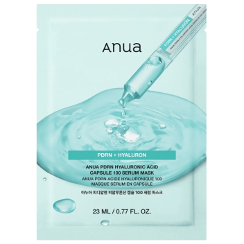 [ANUA] Тканевая маска с ПДРН и гиалуроновой кислотой PDRN Hyaluronic Acid Capsule 100 Serum Mask Sheet, 23 мл