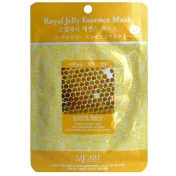 [MJCARE] Тканевая маска маточное молочко Royal Jelly Essence Mask, 23 гр