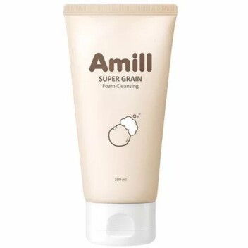 [AMILL] Пенка для умывания с зерновыми экстрактами SUPER GRAIN FOAM CLEANSING, 100 мл