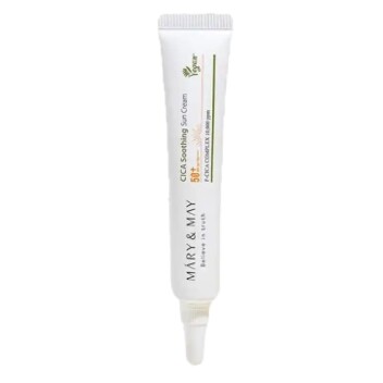[MARY & MAY] Крем солнцезащитный увлажняющий Cica Soothing Sun Cream SPF50+ PA++++, 12 мл