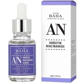[COS DE BAHA] Сыворотка с арбутином и ниацинамидом AN Arbutin Niacinamide Serum, 30 мл
