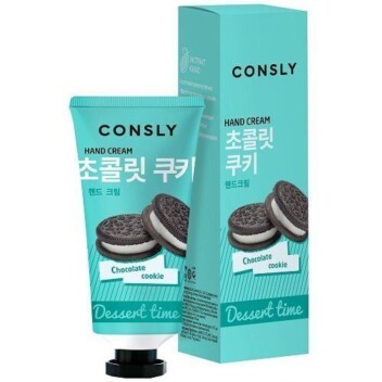 [CONSLY] Крем для рук с ароматом шоколадного печенья Dessert Time Chocolate Cookie Hand Cream, 100 мл