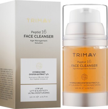 [TRIMAY] Пептидная гель-пенка для умывания Peptid 16 Face Cleanser, 120 мл