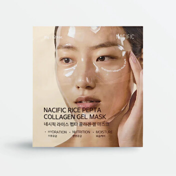 [NACIFIC] Гидрогелевая маска RICE PEPTA COLLAGEN GEL MASK, 35 г