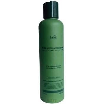 [LA’DOR] Укрепляющий шампунь для волос с хной Pure Henna Shampoo, 200 мл