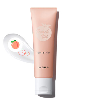 [THE SAEM] Крем для выравнивания тона лица Peach Vit Tone Up Cream, 50 мл