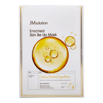 [JMSOLUTION] Тканевая маска для микробиома кожи с лизатом бифидобактерий Enriched Skin Be Up Mask, 30 мл