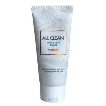 [HEIMISH] Пенка для умывания с белой глиной и эфирными маслами All Clean White Clay Foam, 30 мл