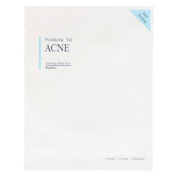 [PYUNKANG YUL] Маска тканевая для борьбы с акне Acne Dressing Mask Pack 1 шт (4 пластинки)