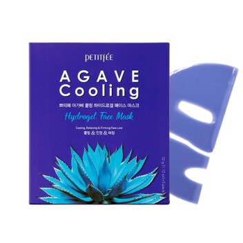 [PETITFEE] Охлаждающая гидрогелевая маска Agave Cooling Hydrogel Face Mask, 32 гр