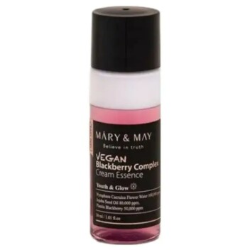 [MARY & MAY] Крем-эссенция с ежевичным комплексом Vegan Blackberry Complex Cream Essence, 30 мл