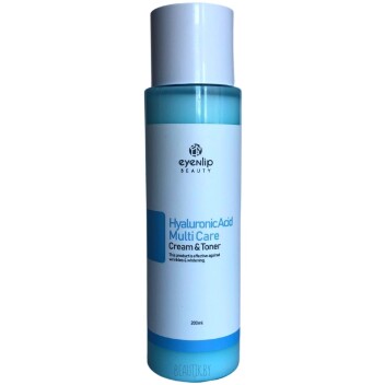 [EYENLIP] Тонер-крем гиалуроновый 2 в 1 HYALURONIC ACID MULTI CARE CREAM & TONER, 200 мл