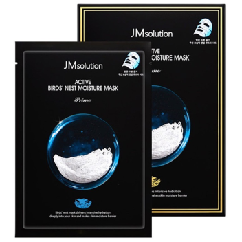 [JMSOLUTION] Тканевая маска с экстрактом ласточкиного гнезда Active Birds Nest Moisture Mask Prime, 30 мл
